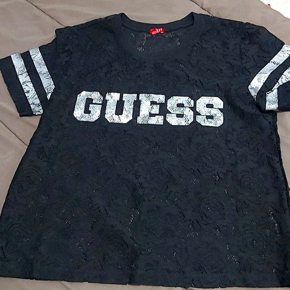 Black lace top - Picture 1 of 4